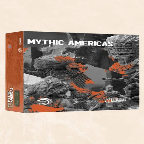 Miniatura 4 de Wargames Delivered Mythic Americas - Templo precolombino. Figuras de acción de fantasía de 1.102 in en miniatura para juegos de guerra, miniaturas