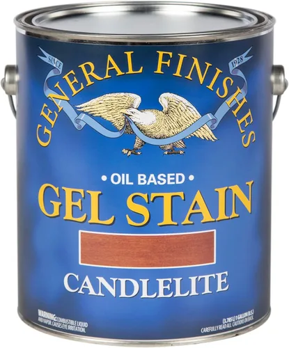 Miniatura 43 de General Finishes - Tinte en gel base de aceite, 1 cuarto de galón, cereza georgiana Georgian Cherry