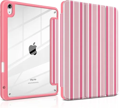 Miniatura 33 de MEEgoodo Funda para iPad Air de 11 pulgadas M3 2025 / M2 2024, para iPad Air de 5ª y 4ª generación de 10.9 pulgadas 2022/2020, funda para tableta