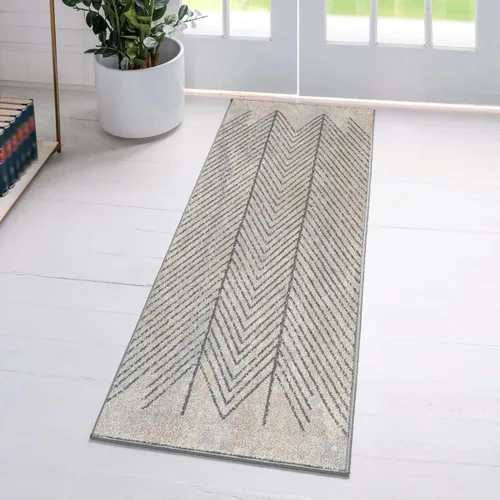 Miniatura 20 de LUXE WEAVERS - Alfombra geométrica azul 2x3