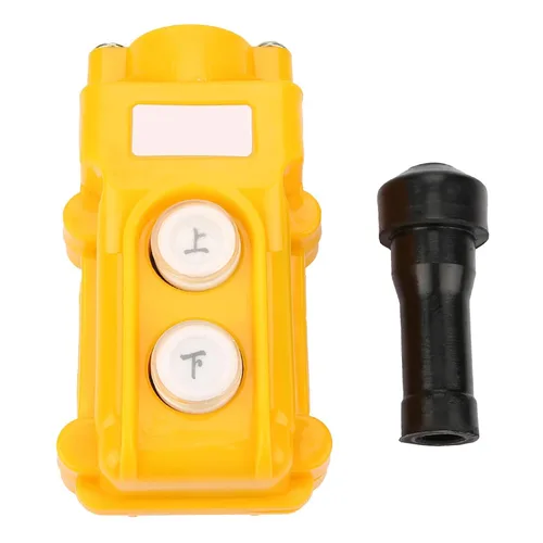 Miniatura 7 de Hilitand Interruptor de botón de elevación Controlador colgante de elevación de cadena de grúa AC 250-500V COB-61 Up Down Switch Control Station
