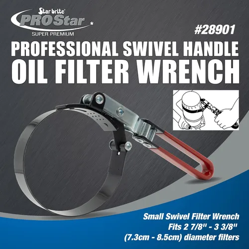 Miniatura 2 de STAR BRITE Llave de filtro de aceite 2-13/16" x 3-5/32" (028901)