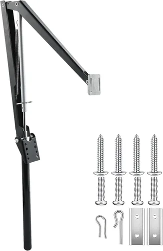 Miniatura 9 de CHANGE MOORE Abridor de ventilación automático para invernadero automático, negro, 1 paquete, abridor de ventana de techo, kit de ventilación C: 1 x