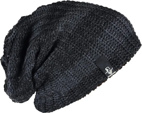 Miniatura 6 de FORBUSITE - Gorro holgado de punto para hombre, de gran tamaño, para verano e invierno B08