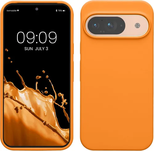Miniatura 307 de kwmobile Funda Compatible con Google Pixel 6 Pro - Funda de Teléfono de Silicona TPU con Acabado Suave - Azul Caribe