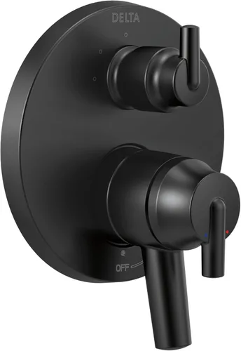 Miniatura 8 de Delta Faucet Trinsic Serie 17 Kit de ajuste integrado de válvula desviadora de 3 ajustes, kit de moldura de válvula de desviación dorada, kit