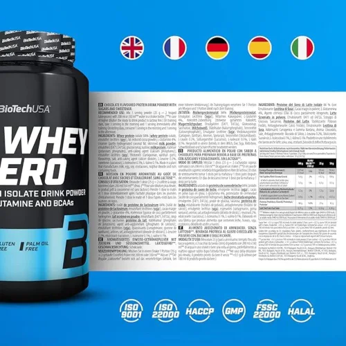 Miniatura 4 de Iso Whey Zero - 2.0 lbs - Chocolate - Biotech