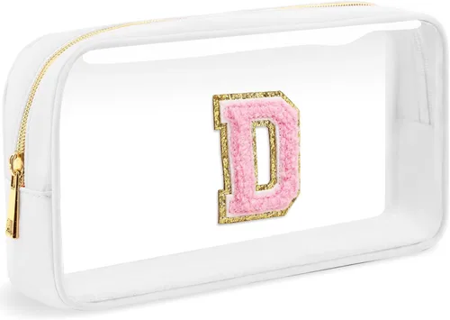 Miniatura 16 de Bolsa de Maquillaje Transparente Pequeña Bolsa de Cosméticos Bolsa de Viaje de Artículos de Aseo Bolsa Transparente con Cremallera Bolso Organizador