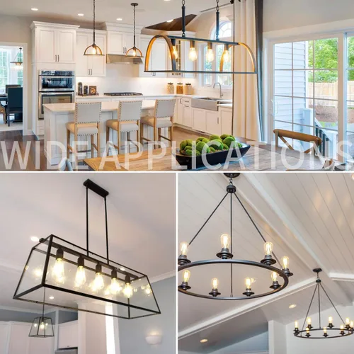 Miniatura 6 de ANWIO Bombillas LED Edison vintage, paquete de 3 unidades, 7 W, equivalente a 60 W, no regulables, ST58 2700 K, bombillas de filamento LED antiguo