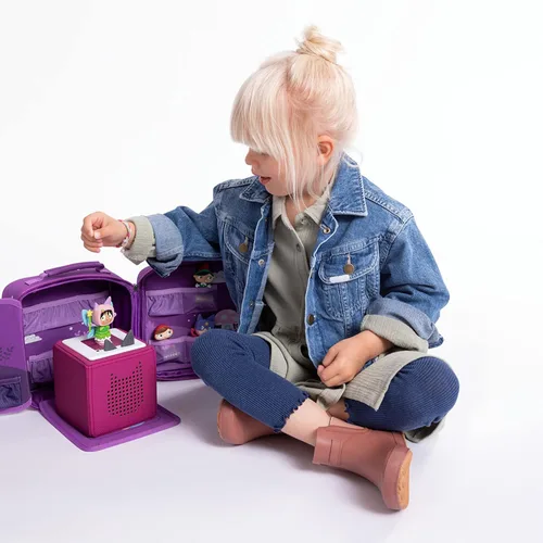 Miniatura 6 de Estuche de transporte Tonies Max [No es compatible con Toniebox] - Etapa divertida y almacenamiento para hasta 14 personajes - Sobre el arco iris