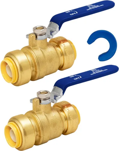 Miniatura 9 de Válvula de cierre de bola de 1 pulgada, Válvula de bola de 1 pulgada SUNGATOR, Accesorios de cierre de agua de conexión por presión, Accesorios