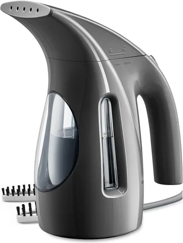 HiLIFE Vaporizador para ropa, diseño portátil de mano, gran capacidad de 240ml, 700W, vapor penetrante fuerte, elimina arrugas, para el hogar,
