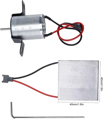 Miniatura 3 de Grupos electrógenos de ventilador de chimenea, motores de ventilador termodinámico para el hogar, kits de motor de espera para ventilador