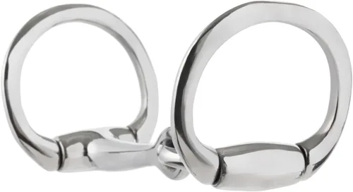 Miniatura 2 de Weaver Equine Eggbutt Snaffle Bit, 3.5" Pony miniatura