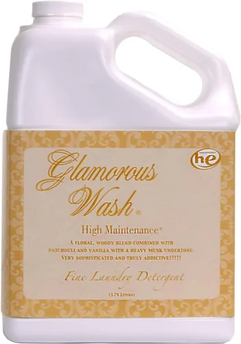Miniatura 2 de Tyler Candle Glamorous Wash - Detergente para ropa de alto mantenimiento de 128 onzas con paquete de sobres de alto mantenimiento