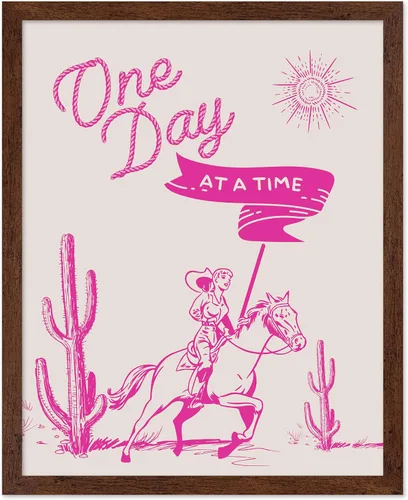 Miniatura 36 de Poster Master Póster retro de vaquera rosa con texto en inglés "Raise Hell", diseño de pared occidental, regalo para hombres y mujeres, decoración