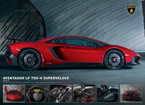 Miniatura 3 de EuroGraphics Lamborghini Aventador 750 4 SV Puzzle (1000 piezas)
