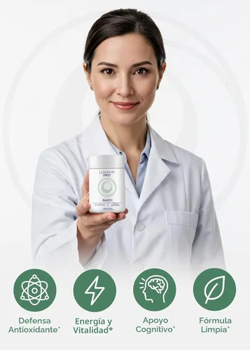 Miniatura 8 de Lunakai Fórmula NAD+ de doble vía fabricada en Estados Unidos con NR y resveratrol - Suplemento natural de NAD para mujeres y hombres