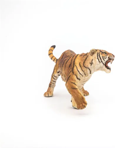 Miniatura 6 de Papo - Figura realista de tigre rugiente para niños - A partir de 3 años - Colección de depredadores de la selva - Juego educativo de animales