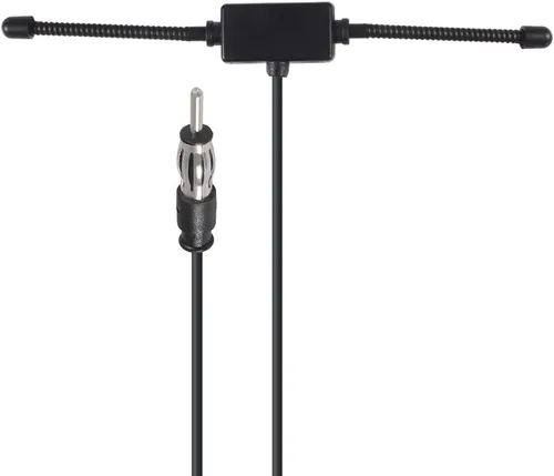 Miniatura 2 de Antena dipolo estéreo universal AM FM para automóvil, montaje adhesivo oculto, antena de radio AM FM para vehículos, automóviles, camiones, SUV