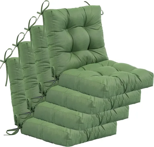 Miniatura 34 de QILLOWAY - Cojín o respaldo para asiento de exterior, cojín de repuesto, primavera/verano, Moderno, Beige
