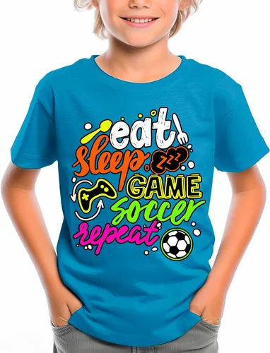 Miniatura 12 de Camiseta unisex con texto en inglés "It's About to Soccer Fanatis", ropa de hombre para fanáticos del fútbol