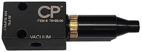 Miniatura 3 de Cole-Parmer Venturi Bomba de vacío miniatura, 0.5 cfm, 27.0