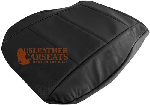 Funda de piel fabricada en los Estados Unidos para el conductor (compatible con Mercedes Benz C250 C300 C350 2008-2014, Sport, Luxury, 4Matic) negro