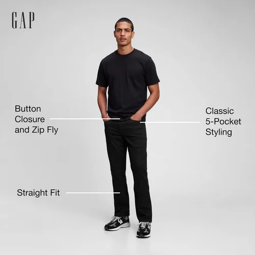 Miniatura 3 de GAP Jeans ajustados con tecnología elástica Gapflex para hombre