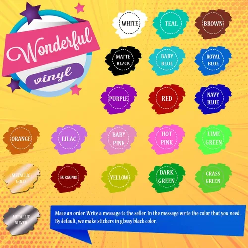Miniatura 5 de Calcomanías de pared personalizadas con nombre de bebé en un bonito marco con ramas y hojas, calcomanías para paredes con nombre personalizado
