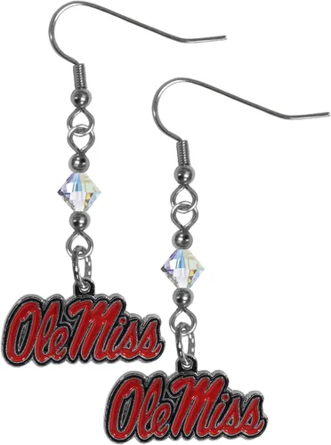 Miniatura 23 de Siskiyou Sports Pendientes colgantes de cristal de la NCAA