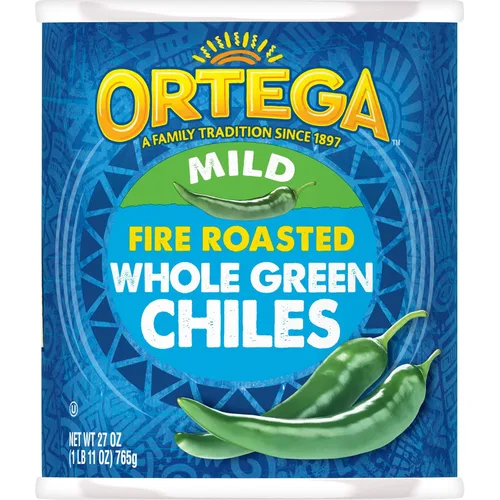 Miniatura 15 de Ortega Chiles verdes en cubitos, calientes, 4 onzas (paquete de 24)