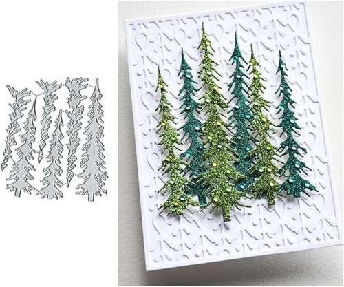 Miniatura 21 de Mvchifay Troqueles de corte Happy Birthday Plantillas de metal para álbumes de recortes, herramienta de bricolaje para hacer tarjetas de papel en 6