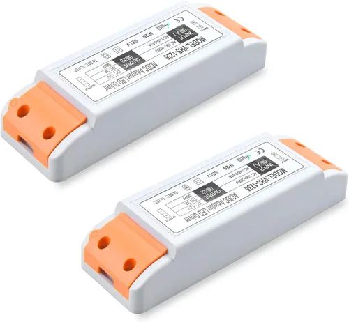 Miniatura 9 de Lustaled Transformador de controlador LED de 10 W CC 12 V - Convertidor de conmutación de voltaje constante de 110 V CA a 12 V CC - Impermeable