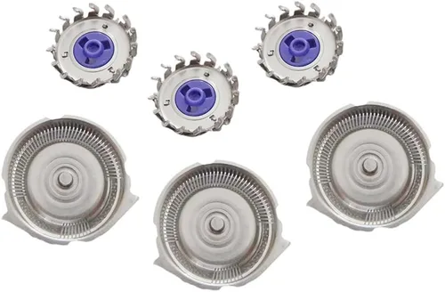 Miniatura 9 de Cabezales de repuesto genéricos para afeitadoras Norelco Philips HQ6 Quadra Action Modelos: 7886XL, 7885XL, 7867XL, 7866XL, 7865XL, 7845XL, 7845XL