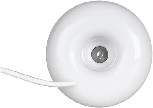 Mini humidificador de aire USB recargable flotador agua Donut forma humidificador para oficina en casa blanco