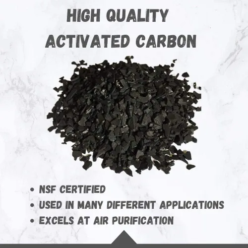 Miniatura 3 de Carbón de carbón activado con cáscara de coco virgen premium 4x8 (para aplicaciones de purificación de aire y fase de vapor), cubo resellable a