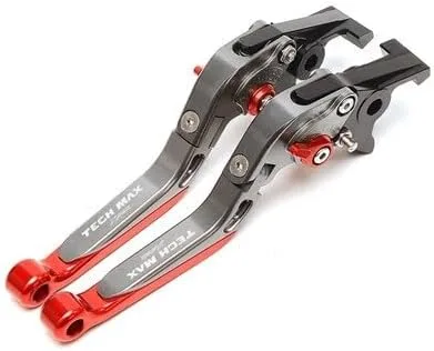 Miniatura 12 de QQLADY Z Handle Clutch Brake Lever for Yamaha XMAX300 125TechMax X-MAX 300 125 2020-2022 X (Color : Black Glod)