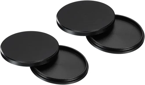 Miniatura 7 de PATIKIL Tapa de lente de 1.594 in, 2 unidades de tapa de lente de cámara, cubierta universal frontal de metal para filtro de lente de metal