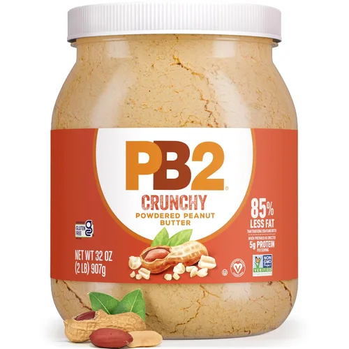 Miniatura 12 de PB2 Mantequilla de cacao de chocolate en polvo con cacao – 0.14 oz de proteína, 90% menos grasa, certificado sin gluten, solo 50 calorías por
