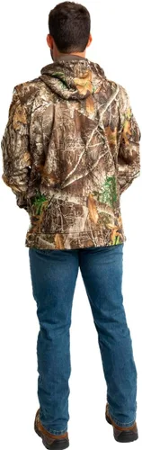 Miniatura 5 de Realtree Sudadera con capucha de camuflaje de peso medio y sherpa para hombre