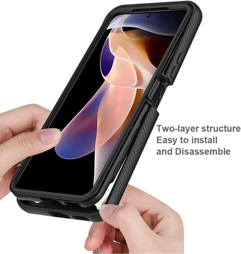 Miniatura 3 de Funda para Xiaomi Redmi Note 11 Pro+ 5G, funda protectora anticaídas y absorción de golpes para Xiaomi Redmi Note 11 Pro+ 5G Case Azul