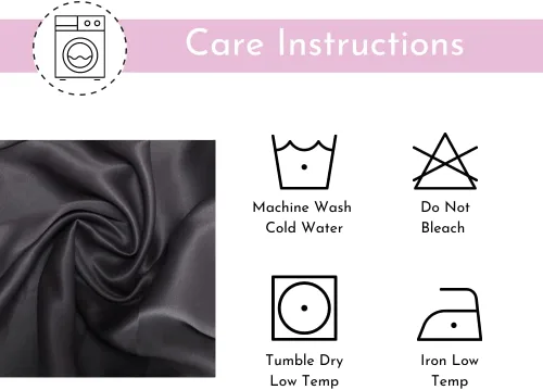 Miniatura 6 de YOUR CHAIR COVERS - Cortinas opacas de poliéster con ojales - (negro 52 x 63 pulgadas - juego de 2) - para oscurecer la habitación, dormitorio, sala