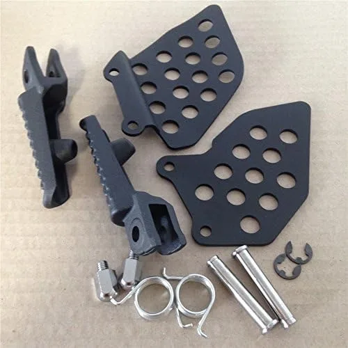 Miniatura 3 de HONGK - Soporte de clavijas de pie delantero negro compatible con Cbr600Rr Rr 2007 2008-2011 [B01C0SU70M]