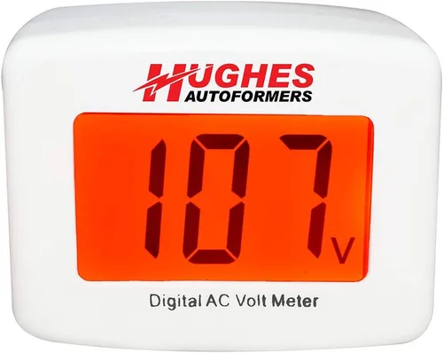 Miniatura 2 de Power Watchdog Hughes Autoformers DVM de doble color, voltímetro digital LED