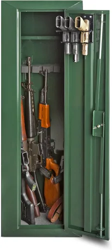 Miniatura 5 de Rack'em Bastidores para armas de montaje en pared, estante seguro para pistolas, ganchos de almacenamiento para armas de fuego para interiores