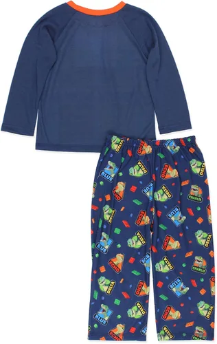 Miniatura 3 de Lego Jurassic World - Juego de pijamas de manga larga para niños (2 piezas)