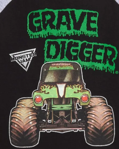 Miniatura 6 de Monster Jam Paquete de 2 camisetas gráficas de manga larga multicolor