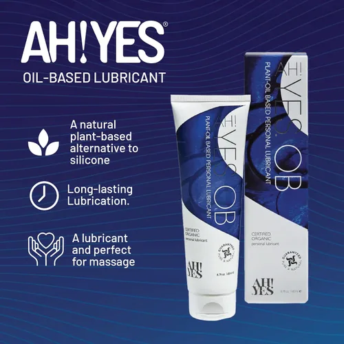 Miniatura 2 de AH! YES OB - Lubricante personal a base de aceite vegetal natural
