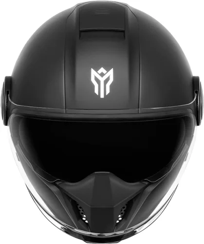 Miniatura 8 de YEMA Casco convertible de motocicleta de cara completa 3/4 aprobado por DOT, casco de motocross todoterreno de doble visera para adultos, diseño